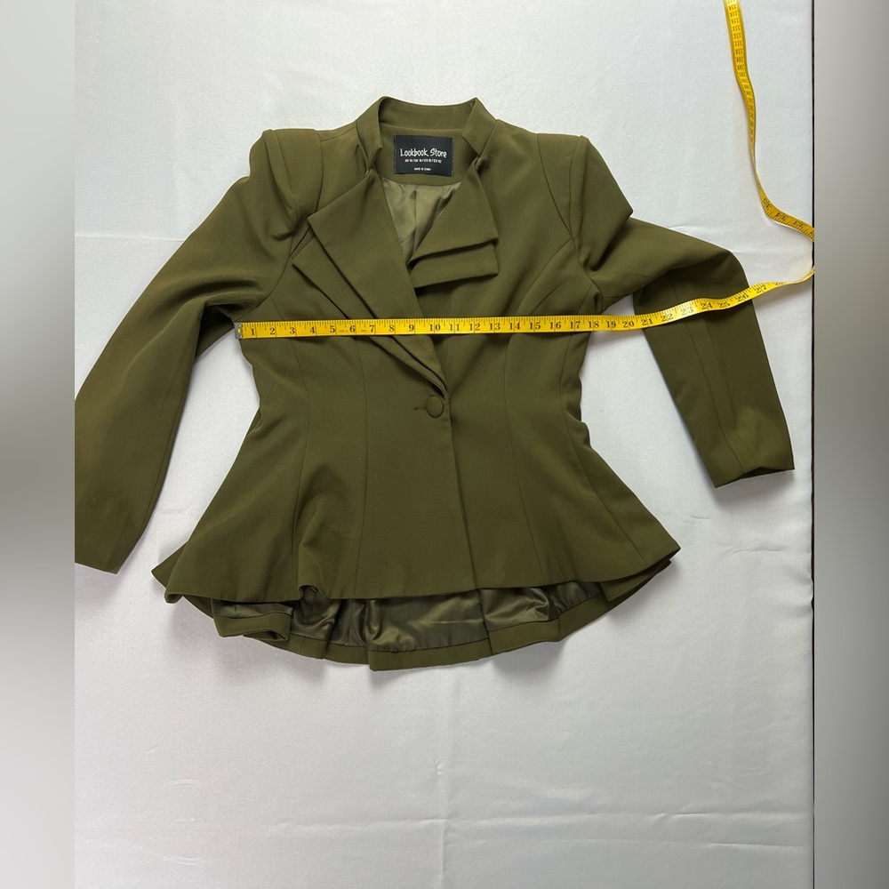 Lookbook Store Peplum Waist Blazer - Picture 7 of 12